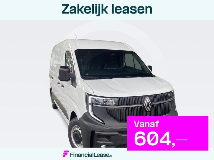 Renault Master T35 2.0 dCi 150 L2H2 Advance VOORRAADMODEL ZO, Auto's, Bestelauto's, Bedrijf, Lease, Financial lease, ABS, Achteruitrijcamera