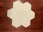 Winckelmans, hexagon wit mat 10 cm x 10 cm, Keramiek, Nieuw, Minder dan 20 cm, Minder dan 5 m²