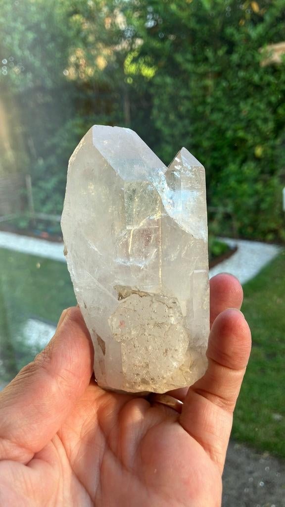 Bergkristal (G) | 11x5x4 cm | 340 gram, Verzamelen, Ophalen of Verzenden, Mineraal