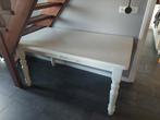 Brocante tafel, Huis en Inrichting, Tafels | Eettafels, Ophalen, Gebruikt, Rechthoekig, 50 tot 100 cm
