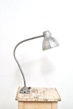 Industriële lamp tafellamp werkplaatslamp flexlamp jaren 50, Verzenden, Gebruikt, 75 cm of meer