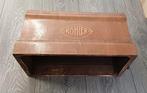 Antieke houten Köhler handnaaimachine kap TEAB, Antiek en Kunst, Antiek | Naaimachines, Ophalen