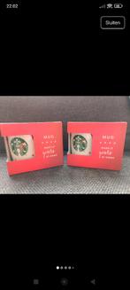 Starbucks mokken 2 stuks (lees verder), Nieuw, Ophalen of Verzenden, Overige stijlen, Kop(pen) en/of Schotel(s)