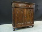 Leuk antiek grenen dressoir / commode / kast met lade + deur, Gebruikt, 50 tot 100 cm, Nb, Nb