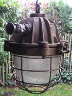 Fabriekslamp Industrielamp Mijnlamp Lamp Frankrijk Vintage, Ophalen of Verzenden