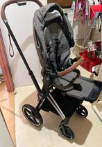 Cybex Priam Kinderwagen inclusief lite cot- Topstaat!, Verstelbare duwstang, Zo goed als nieuw, Ophalen, Kinderwagen