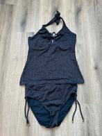 Midnight Zebra Donker Blauwe Cyell Tankini maat 40B/40, Kleding | Dames, Badmode en Zwemkleding, Ophalen of Verzenden, Gedragen