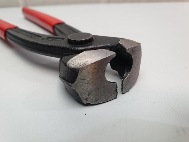 Knipex 1099 oorklemtang 220 mm slangklemtang, Auto diversen, Autogereedschap, Gebruikt, Ophalen of Verzenden