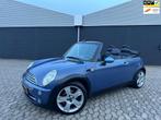 Mini Mini Cabrio 1.6 Cooper Chili, LEER, STOELVERWARMING, AI, Voorwielaandrijving, Gebruikt, 4 cilinders, 14 km/l