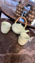 Thee servies mintgroen, Huis en Inrichting, Keuken | Servies, Ophalen of Verzenden, Zo goed als nieuw, Aardewerk, Overige stijlen
