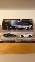 Hot wheels Nissan 180SX & Sileighty 2 pack premium, Ophalen of Verzenden, Zo goed als nieuw