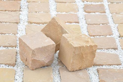Kasseien Lapitur Yellow 20x14x5-7cm, Tuin en Terras, Tegels en Klinkers, Overige typen, Natuursteen, Ophalen of Verzenden