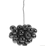 Design hanglamp zwart met smoke glas westwing, Glas, Ophalen of Verzenden