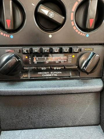 W123 becker europa 663 cassette radio beschikbaar voor biedingen