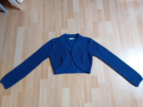 Gebreid bolero vest *Persival*, Kinderen en Baby's, Kinderkleding | Maat 164, Zo goed als nieuw, Meisje, Trui of Vest, Ophalen of Verzenden