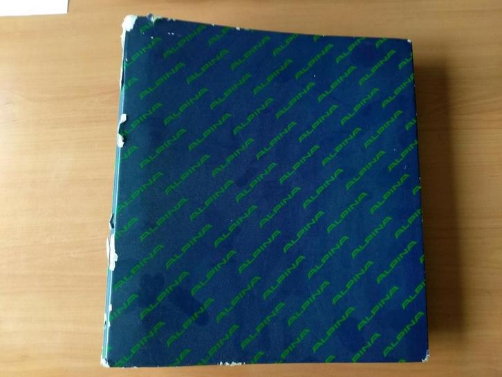 BMW Alpina map E21, E30,E36,E12,E28,E34,E24,E32,E38,E31, Boeken, Auto's | Folders en Tijdschriften, Gelezen, BMW, Ophalen of Verzenden