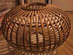 2x Rotan Lampenkap - Sfeervol & Stijlvol, Huis en Inrichting, Lampen | Lampenkappen, Ophalen, 25 tot 50 cm, Rond, Bohemian