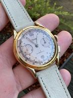 Montdor Chronograph | salmon dial | service 2025 | 37mm, Sieraden, Tassen en Uiterlijk, Horloges | Heren, Overige merken, Polshorloge