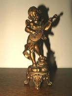 vintage engel cherubijn met mandoline Depose Italy Fontanini, Verzenden, Zo goed als nieuw, Religie