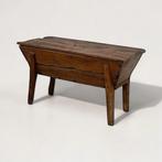 Antieke Houten Tafel met Opbergruimte, Antiek en Kunst, Ophalen