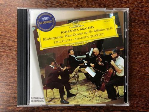 ( Brahms - Klavierquartett Piano Quartet Balladen / Gilels, Cd's en Dvd's, Cd's | Klassiek, Zo goed als nieuw, Overige typen, Classicisme
