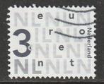 Nederland 2002 2466 Bijplak 3c, Gest, Ophalen of Verzenden, Na 1940, Gestempeld