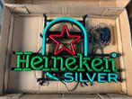 Heineken Silver LED neon sign, Ophalen of Verzenden, Nieuw, Lichtbak of (neon) lamp