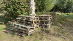 Houten planken en pallets stookhout gratis, Tuin en Terras, Minder dan 3 m³, Ophalen