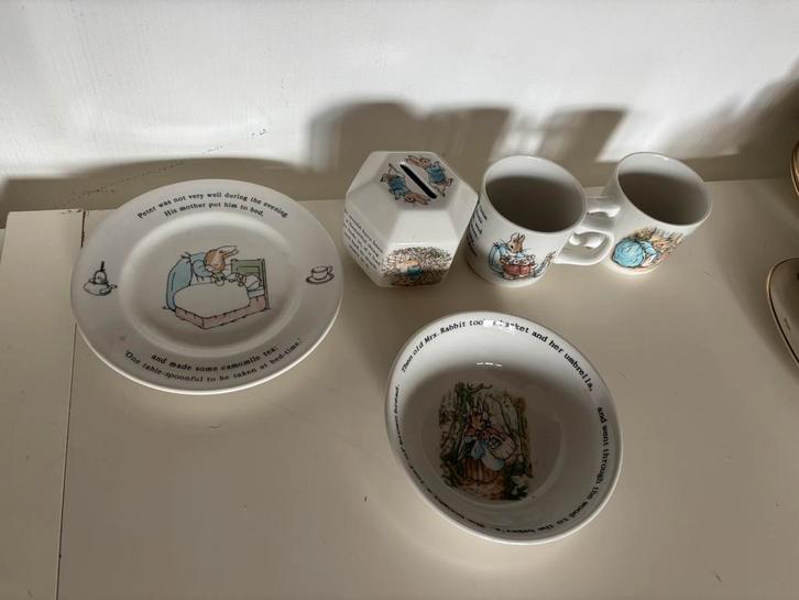 Wedgwood / Peter Rabbit serviesdelen, Huis en Inrichting, Keuken | Servies, Nieuw, Wedgwood, Porselein, Ophalen of Verzenden