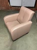 Leren fauteuil stoel, Ophalen, Zo goed als nieuw