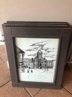 deurtjes met glas afbeelding, Doe-het-zelf en Verbouw, Glas en Ramen, Ophalen, Gebruikt, Minder dan 80 cm, Minder dan 80 cm