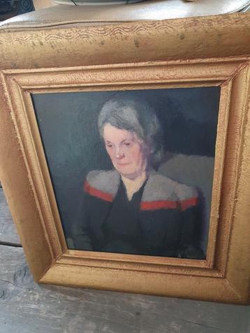 Mooi antiek schilderij van weber c beschikbaar voor biedingen