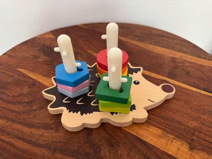 Playtive Junior Motoriekspeeltje Egel, Kinderen en Baby's, Speelgoed | Educatief en Creatief, Gebruikt, Bouwen, Ophalen of Verzenden