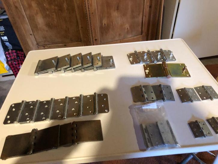 scharnierenkogelscharnieren nieuw, Doe-het-zelf en Verbouw, Hang- en Sluitwerk, Nieuw, Scharnier, IJzer, Ophalen