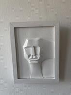Handmade Wall Art – Minimalist Face Sculptures - Set of 3, Ophalen