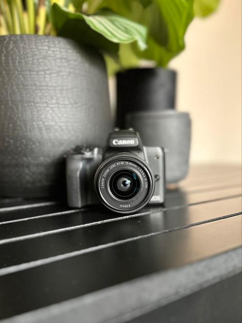 Canon Eos M50 / EF-M 15-45mm + mount adapter EF-EOS M, Audio, Tv en Foto, Fotocamera's Digitaal, Gebruikt, Canon, Ophalen