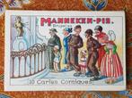 Tien mooie oude Manneke Pis kaarten als complete serie 1945.