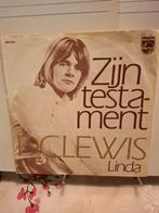 D.C. Lewis - Zijn Testament / Linda Vinyl Single, Cd's en Dvd's, Ophalen of Verzenden, Gebruikt, Overige formaten
