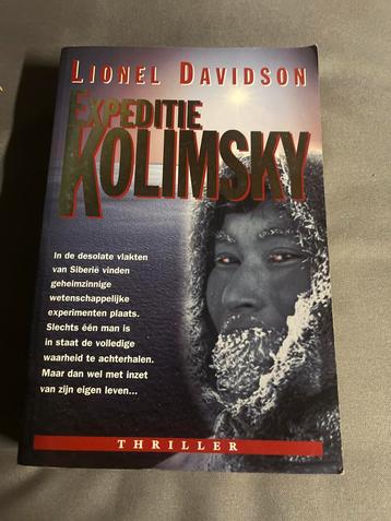 Expeditie Kolimsky - Lionel Davidson beschikbaar voor biedingen