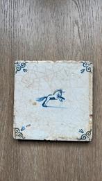 Delfts blauw tegel antiek, Antiek en Kunst, Antiek | Wandborden en Tegels, Ophalen of Verzenden