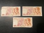 3 x 50 Frank biljetten Belgie, Postzegels en Munten, Bankbiljetten | België, Ophalen of Verzenden, Setje