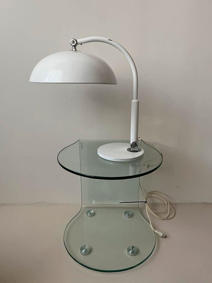 Hala Zeist Tafellamp Model 144 - H. Busquet Design, Huis en Inrichting, Lampen | Tafellampen, Gebruikt, Metaal, Ophalen