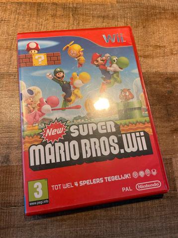 Super Mario Bros Wii spel beschikbaar voor biedingen