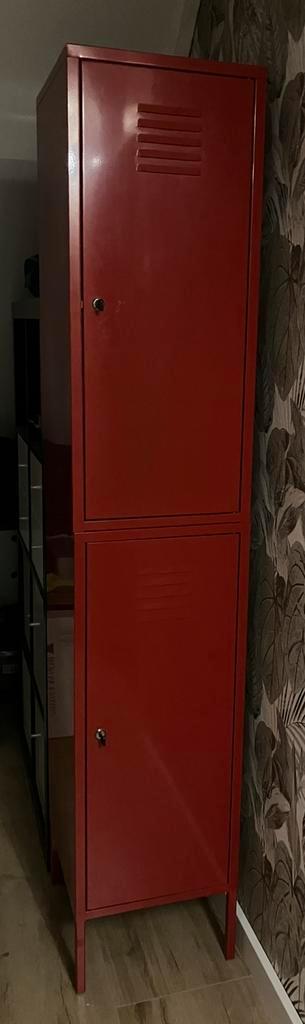 Ikea lockerkast rood Lockerkast (40x38x104)