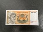 Joegoslavië 100.000 dinars 1993 XF/aUNC replacement, Verzenden, Joegoslavië, Los biljet