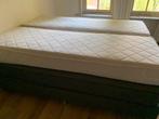 Zo goed als nieuwe boxsprings, Ophalen, Zo goed als nieuw, Tweepersoons, Grijs