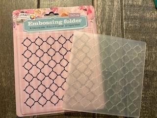 Embossing mal folder Craft sensations, Hobby en Vrije tijd, Kaarten | Zelf maken, Gebruikt, Pons of Mal, Overige thema's, Ophalen of Verzenden