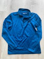 134 blauwe pullover, thermokleding,skikleding, Ophalen of Verzenden, Zo goed als nieuw, Overige maten, Blauw