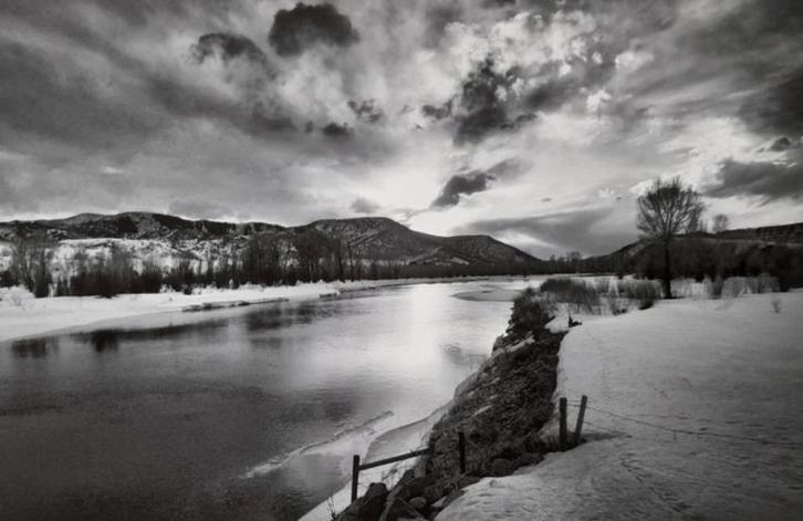 Carl Boden - Foto Yampa River, Colorado 2003 , Gesigneerd, Antiek en Kunst, Kunst | Tekeningen en Foto's, Verzenden