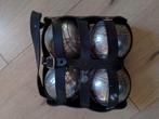 Vintage obut ballen in leren opbergtasje, Ophalen of Verzenden, Gebruikt